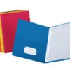 Oxford 2-Pocket Folder With Fastener, Assorted Colors, Pack Of 25 2 Oxford 2-Pocket Folder With Fastener, Assorted Colors, Pack Of 25 -Office Product Shop 023255 ecommfullsize