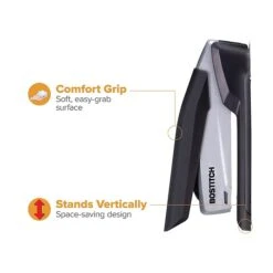 Bostitch InPower Spring-Powered Desktop Stapler, 20-Sheet, Full-Strip Capacity, Black/Gray (1100) 11 Bostitch InPower Spring-Powered Desktop Stapler, 20-Sheet, Full-Strip Capacity, Black/Gray (1100) -Office Product Shop 03FC107F FA8E 48F0 951CF6C3A33FAE57 sc7
