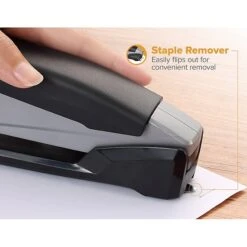 Bostitch InPower Spring-Powered Desktop Stapler, 20-Sheet, Full-Strip Capacity, Black/Gray (1100) 12 Bostitch InPower Spring-Powered Desktop Stapler, 20-Sheet, Full-Strip Capacity, Black/Gray (1100) -Office Product Shop 07016CE9 E933 4837 857324FE1C694580 sc7