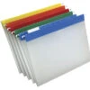 Pendaflex EasyView Poly Hanging File Folder, Letter Size, 1/5 Cut Tabs, Assorted Colors, Pack Of 25