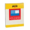 School Smart Extra Large 2-Pocket Folder, 9 X 12 Inches, Light Blue, Pack Of 25 1 School Smart Extra Large 2-Pocket Folder, 9 X 12 Inches, Light Blue, Pack Of 25 -Office Product Shop 084884 ecommfullsize