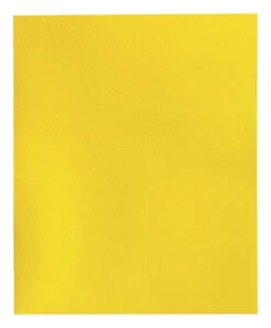 School Smart Extra Large 2-Pocket Folder, 9 X 12 Inches, Yellow, Pack Of 25
