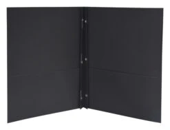 School Smart 2-Pocket Folder With Fasteners, Black, Pack Of 25 11 School Smart 2-Pocket Folder With Fasteners, Black, Pack Of 25 -Office Product Shop 084888 A ecommfullsize