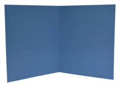 School Smart 2-Pocket Folder, Letter Size, Light Blue, Pack Of 25 -Office Product Shop 084893 A ecommfullsize