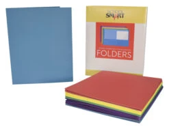 School Smart 2-Pocket Folder, Letter Size, Assorted Colors, Pack Of 25 13 School Smart 2-Pocket Folder, Letter Size, Assorted Colors, Pack Of 25 -Office Product Shop 084900 D ecommfullsize