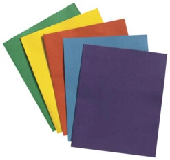School Smart 2-Pocket Folder, Letter Size, Assorted Colors, Pack Of 25 11 School Smart 2-Pocket Folder, Letter Size, Assorted Colors, Pack Of 25 -Office Product Shop 084900 ecommfullsize