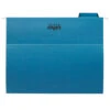 School Smart Hanging File Folder, Letter Size, 1/5 Cut Tabs, Blue, Pack Of 25 1 School Smart Hanging File Folder, Letter Size, 1/5 Cut Tabs, Blue, Pack Of 25 -Office Product Shop 085109 ecommfullsize