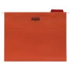School Smart Hanging File Folder, Letter Size, 1/5 Cut Tabs, Red, Pack Of 25 -Office Product Shop 085111 ecommfullsize
