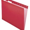 Pendaflex Reinforced Hanging File Folders, 1/5 Cut Tabs, Letter Size, Red, Pack Of 25 2 Pendaflex Reinforced Hanging File Folders, 1/5 Cut Tabs, Letter Size, Red, Pack Of 25 -Office Product Shop 1058902 ecommfullsize