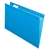 Pendaflex Reinforced Hanging File Folders, 1/5 Cut Tabs, Legal Size, Blue, Pack Of 25 -Office Product Shop 1058921 SPR ecommfullsize
