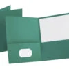 Oxford 2-Pocket Folder, 100 Sheet Capacity, Teal, Pack Of 25 -Office Product Shop 1059141 SPR ecommfullsize