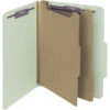 Smead SafeSHIELD Classification Folder With Fasteners, Letter Size, 2 Inch Expansion, 2 Dividers, Gray/Green, Pack Of 10 1 Smead SafeSHIELD Classification Folder With Fasteners, Letter Size, 2 Inch Expansion, 2 Dividers, Gray/Green, Pack Of 10 -Office Product Shop 1068642 SPR ecommfullsize