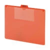 Smead Poly Out Guides, 1/5 Cut Tabs, Red, Pack Of 50 -Office Product Shop 1068861 SPR ecommfullsize