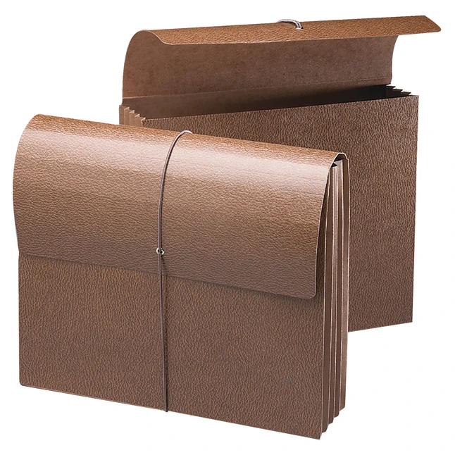 Smead Expanding Wallet, Letter Size, 3-1/2 Inch Expansion, Redrope 3 Smead Expanding Wallet, Letter Size, 3-1/2 Inch Expansion, Redrope