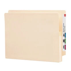 Smead File Pocket, Letter Size, 1-3/4 Inch Expansion, Manila, Pack Of 25