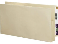 Smead File Pocket, Letter Size, 3-1/2 Inch Expansion, Manila, Pack Of 25