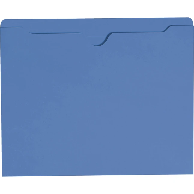 Smead File Jacket, Letter Size, Flat, Blue, Pack Of 100 3 Smead File Jacket, Letter Size, Flat, Blue, Pack Of 100