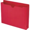 Smead File Jacket, Letter Size, 2 Inch Expansion, Red, Pack Of 50 -Office Product Shop 1069203 SPR ecommfullsize