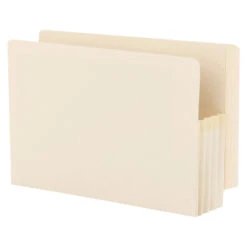 Smead File Pocket, Legal Size, 3-1/2 Inch Expansion, Manila, Pack Of 25