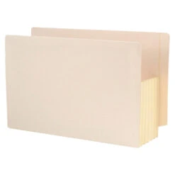 Smead File Pocket, Legal Size, 5-1/4 Inch Expansion, Manila, Pack Of 10