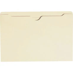 Smead Reinforced File Jacket, Legal Size, Flat, Manila, Pack Of 100