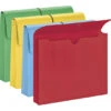 Smead Expanding Wallet, Letter Size, 2 Inch Expansion, Assorted Colors, Pack Of 50 1 Smead Expanding Wallet, Letter Size, 2 Inch Expansion, Assorted Colors, Pack Of 50 -Office Product Shop 1069228 SPR ecommfullsize