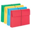 Smead Expanding Wallet, Legal Size, 2 Inch Expansion, Assorted Colors, Pack Of 50 -Office Product Shop 1069229 SPR ecommfullsize