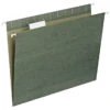 Smead Recycled Hanging File Folder, Letter Size, 1/5 Cut Tabs, Standard Green, Pack Of 25 -Office Product Shop 1079822 SPR ecommfullsize