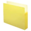 Smead Expanding File Pocket, Letter Size, 5-1/4 Inch Expansion, Yellow