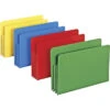 Smead InnDura Expanding File Pocket, Legal Size, 3-1/2 Inch Expansion, Assorted Colors, Pack Of 4