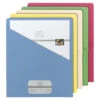 Smead Slash-Style File Jacket, Letter Size, Flat, Assorted Colors, Pack Of 25 -Office Product Shop 1079863 SPR ecommfullsize