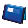 Smead InnDura Poly Expanding Wallet, Letter Size, 2-1/4 Inch Expansion, Blue -Office Product Shop 1083678 SPR ecommfullsize