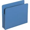 Smead InnDura Expanding File Pocket, Letter Size, 3-1/2 Inch Expansion, Blue, Pack Of 4 -Office Product Shop 1083682 SPR ecommfullsize