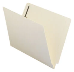 Smead End Tab File Folders With Antimicrobial Protection, Letter Size, Straight Tab, Manila, Pack Of 50