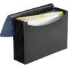 Smead Poly Expanding File, Letter Size, 12 Pockets, Purple/Blue -Office Product Shop 1101257 SPR ecommfullsize
