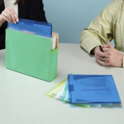 Smead Poly File Jacket, Letter Size, Assorted Colors, Pack Of 5 7 Smead Poly File Jacket, Letter Size, Assorted Colors, Pack Of 5 -Office Product Shop 1101269 B ecommfullsize