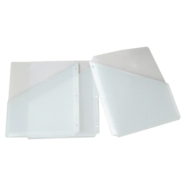 Smead InnDura Poly Slash File Jacket, Letter Size, Clear, Pack Of 5 3 Smead InnDura Poly Slash File Jacket, Letter Size, Clear, Pack Of 5