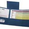 Oxford Tri-Fold 3-Pocket Folder, Blue, Pack Of 20