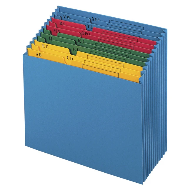 Pendaflex QuickView Desktop Project File, Letter Size, A-Z Format, Blue 3 Pendaflex QuickView Desktop Project File, Letter Size, A-Z Format, Blue