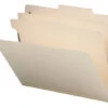 Business Source Classification Folder, Letter Size, 2 Dividers, Manila, Pack Of 10 -Office Product Shop 1314643 SPR ecommfullsize