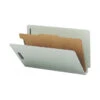 Nature Save Recycled Classification Folder, Legal Size, 1 Divider, Gray/Green, Pack Of 10 2 Nature Save Recycled Classification Folder, Legal Size, 1 Divider, Gray/Green, Pack Of 10 -Office Product Shop 1314670 SPR ecommfullsize