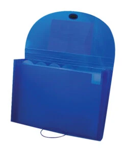 C-Line Expanding File, Letter Size, 7-Pocket, 1-5/8 Inch Expansion, Blue -Office Product Shop 1370413 A ecommfullsize