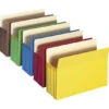 Smead Expanding File Pocket, Letter Size, 5-1/4 Inch Expansion, Assorted Colors, Pack Of 5 -Office Product Shop 1375353 SPR ecommfullsize