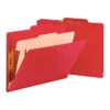 Smead Heavyweight Classification Folder, Letter Size, 1 Divider, Red, Pack Of 10 1 Smead Heavyweight Classification Folder, Letter Size, 1 Divider, Red, Pack Of 10 -Office Product Shop 1378359 SPR ecommfullsize