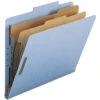 Smead Pressboard Classification Folder, Letter Size, 2 Dividers, Light Blue, Pack Of 10 1 Smead Pressboard Classification Folder, Letter Size, 2 Dividers, Light Blue, Pack Of 10 -Office Product Shop 1406567 SPR ecommfullsize