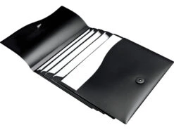 Avery Slide & View Expanding File, Letter Size, 5 Pockets, Black