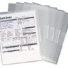 Smead Poly Translucent Project File Jackets, Letter Size, Clear, Pack Of 5 -Office Product Shop 1575827 SPR ecommfullsize