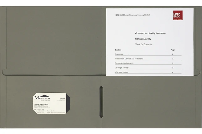 Business Source 2-Pocket Folder, 100 Sheet Capacity, Gray, Pack Of 25 3 Business Source 2-Pocket Folder, 100 Sheet Capacity, Gray, Pack Of 25