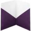 Smead Classic 2-Pocket Folder, Purple, Pack Of 25