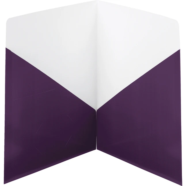 Smead Classic 2-Pocket Folder, Purple, Pack Of 25 3 Smead Classic 2-Pocket Folder, Purple, Pack Of 25
